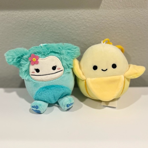 Squishmallows Other - Squishmallows Clip Joelle and Junie BNWT